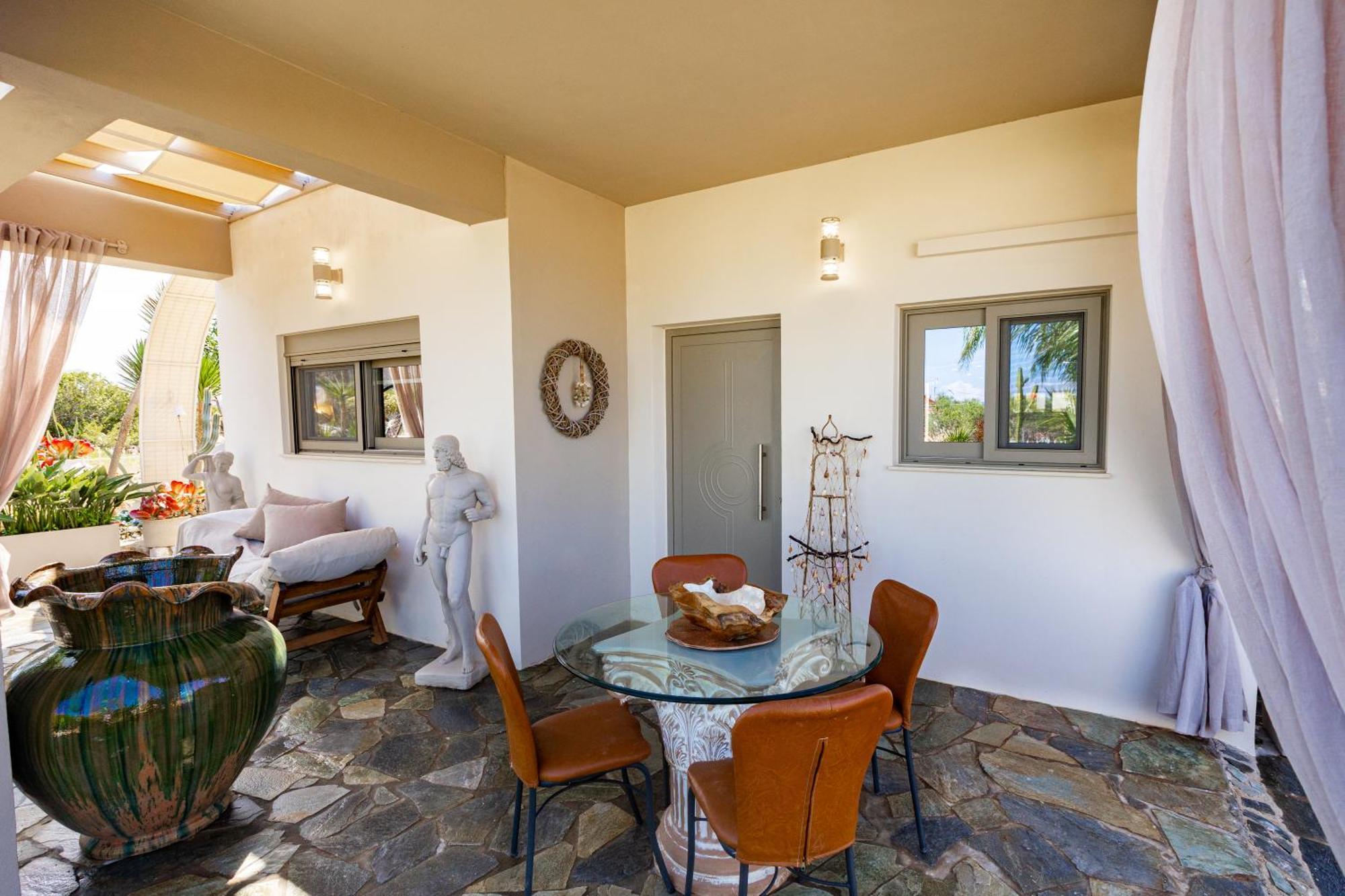 הוילה חאניה Renas Secret Garden House מראה חיצוני תמונה