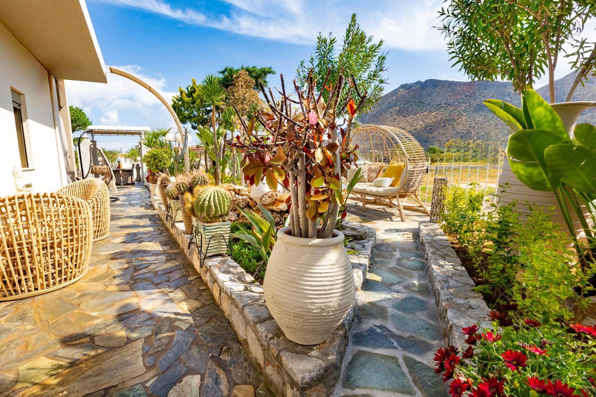 הוילה חאניה Renas Secret Garden House מראה חיצוני תמונה